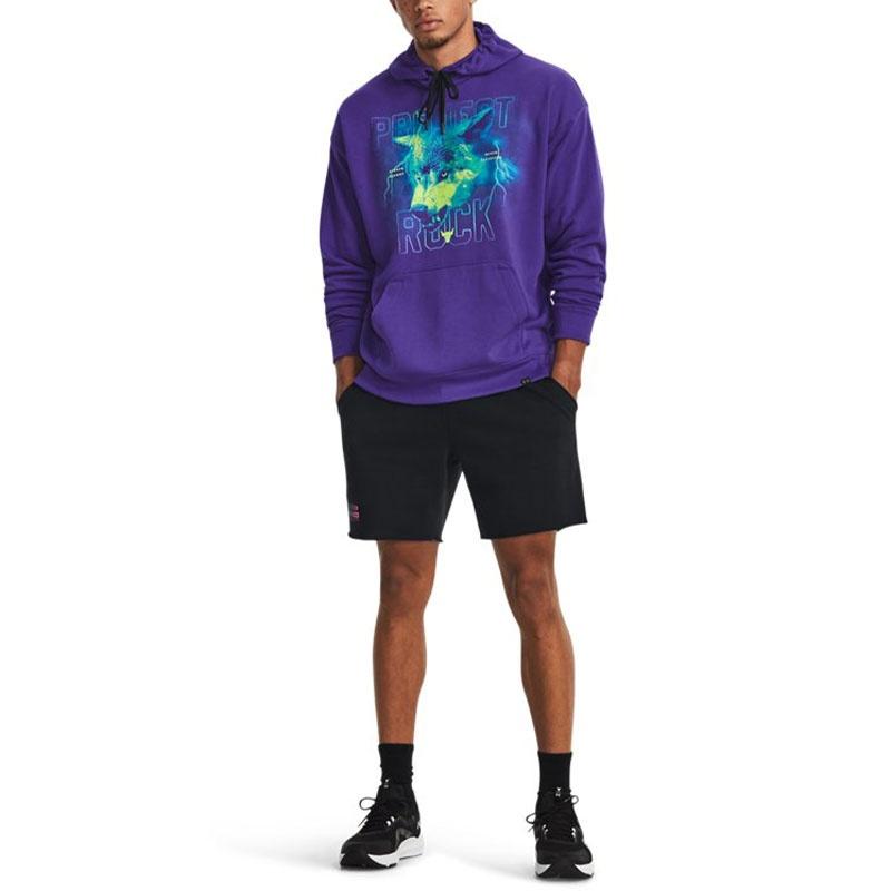 Under Armour Спортивные шорты Johnson Мужские Черные Средние Унисекс 1380160-001