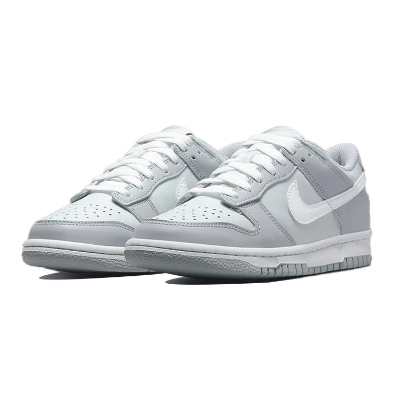Nike Кроссовки Dunk Low Двухцветные Серые GS DH9765-001