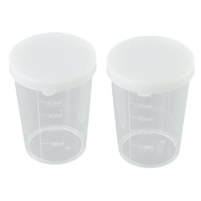 Мерный стакан 100 мл 10 шт 30 мл 50 мл прозрачный с градуировкой