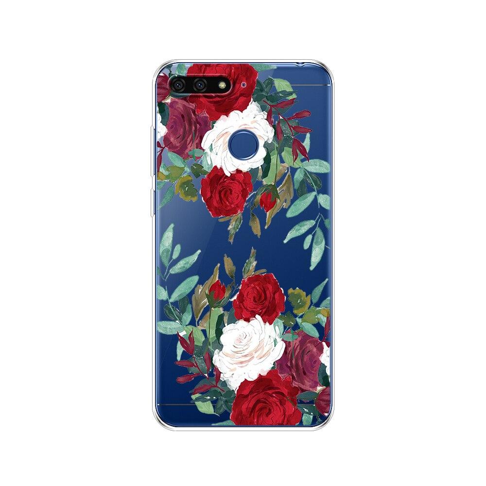 Для Huawei Honor 7C 5,7 дюймов чехол мягкий силиконовый чехол из ТПУ милый защитный чехол для телефона для Huawei Honor 7c Aum-L41 сумки