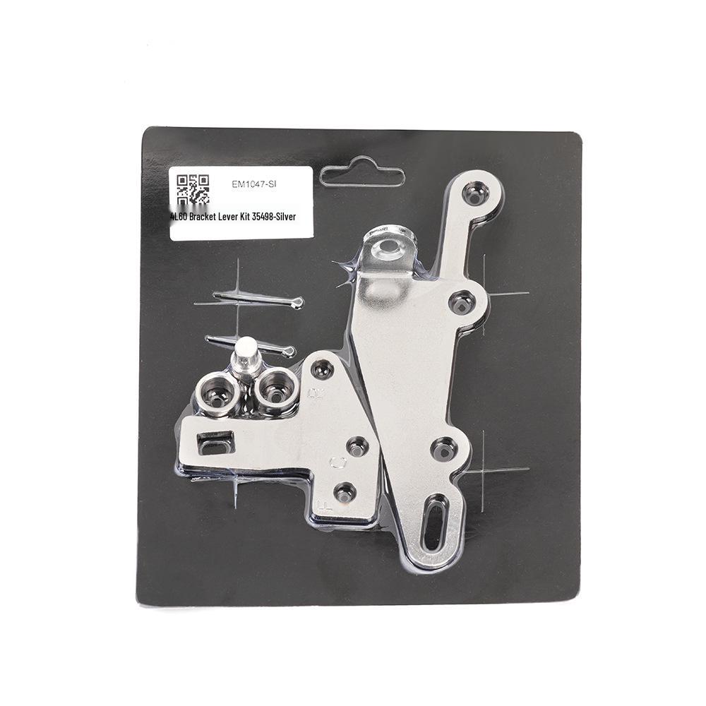 Compatible Shifter Bracket & Lever Kit for TH400, TH350, TH250, TH200, 4L60 (Part 35498)