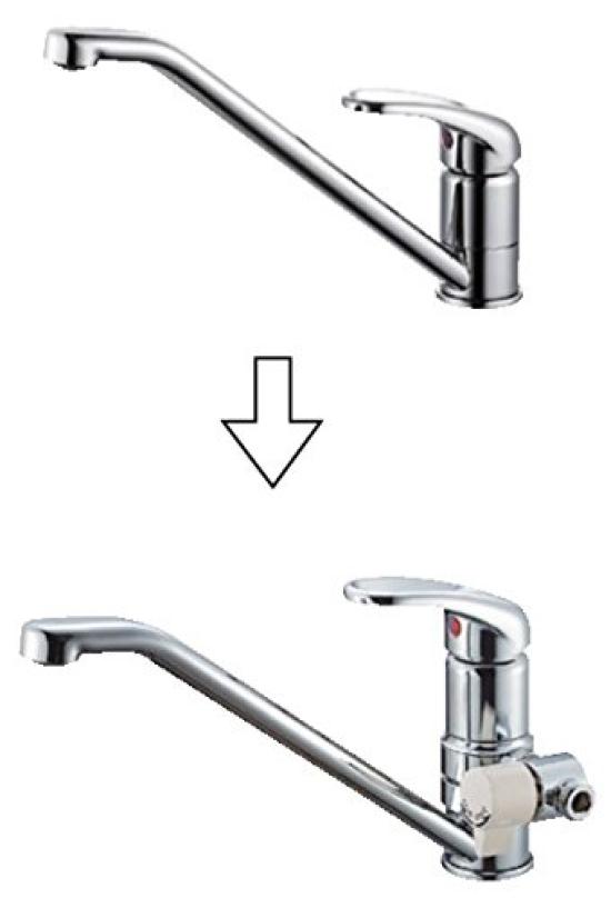 SANEI Single Mixer Tap Branch Adapter for SANEI B98-AU2
