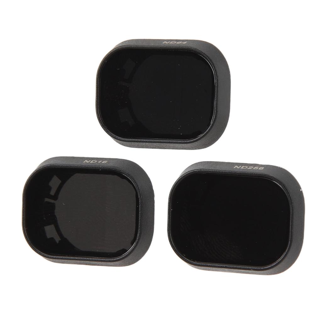 3 In 1 Drone ND Filter Set ND16 ND64 ND256 Optical Glass Multi Coated Neutral Density Filter Set