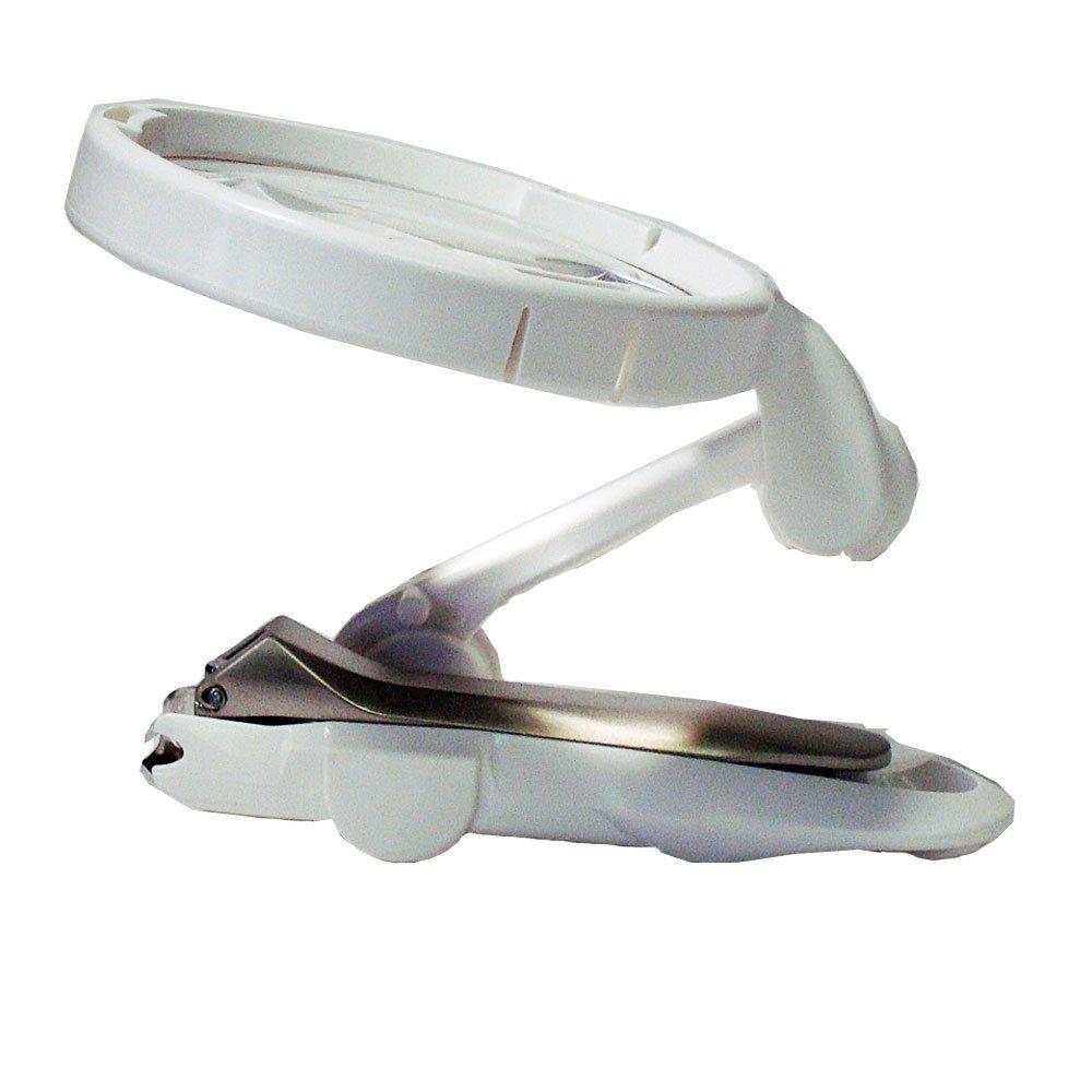 Green Bell Щипчики для ногтей из нержавеющей стали с лупой QQ-02