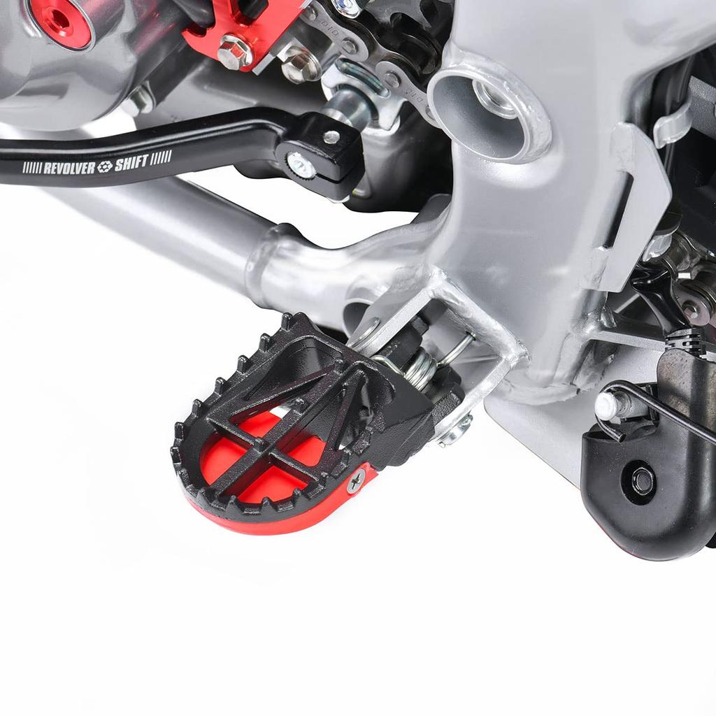 ДРК (ДРК) Подножка Motard CRF250L/M/RALLY, CRF1100L Africa Twin, CRF150R, CRF250R/450R, CR125/250… и т. д. Ширина спереди и сзади, примерно. 50мм Стабильный прицел