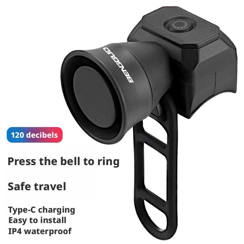 5 режимов велосипедный электрический звонок клаксон велосипедный USB зарядка горные аксессуары противоугонные дорожные Mo G4D7