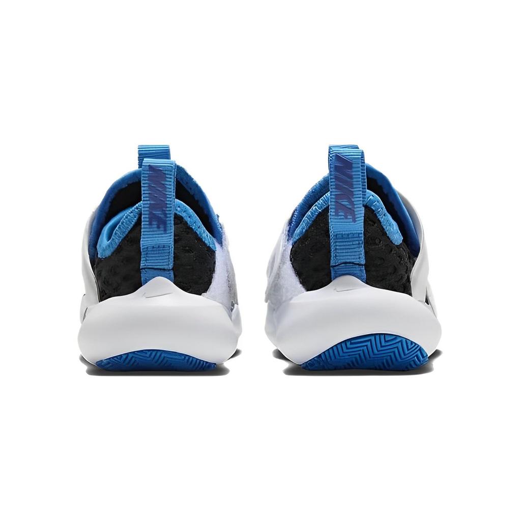 Nike Flex Advance TD Тканевые Прочные Низкие Кроссовки Детская Обувь Белый Черный Синий DC9367-002