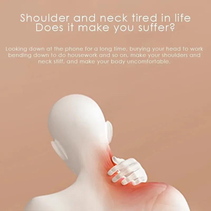 8D массажер для шеи и плеч, электрический воздушный компресс, разминающий, многофункциональный массажер для спины, массирующий несколько частей тела