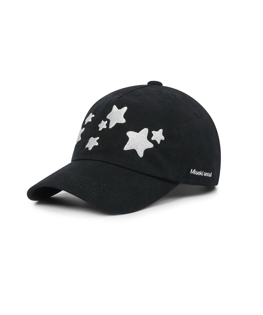 MISEKI SEOUL Кепка с логотипом Midnight Stars Черная