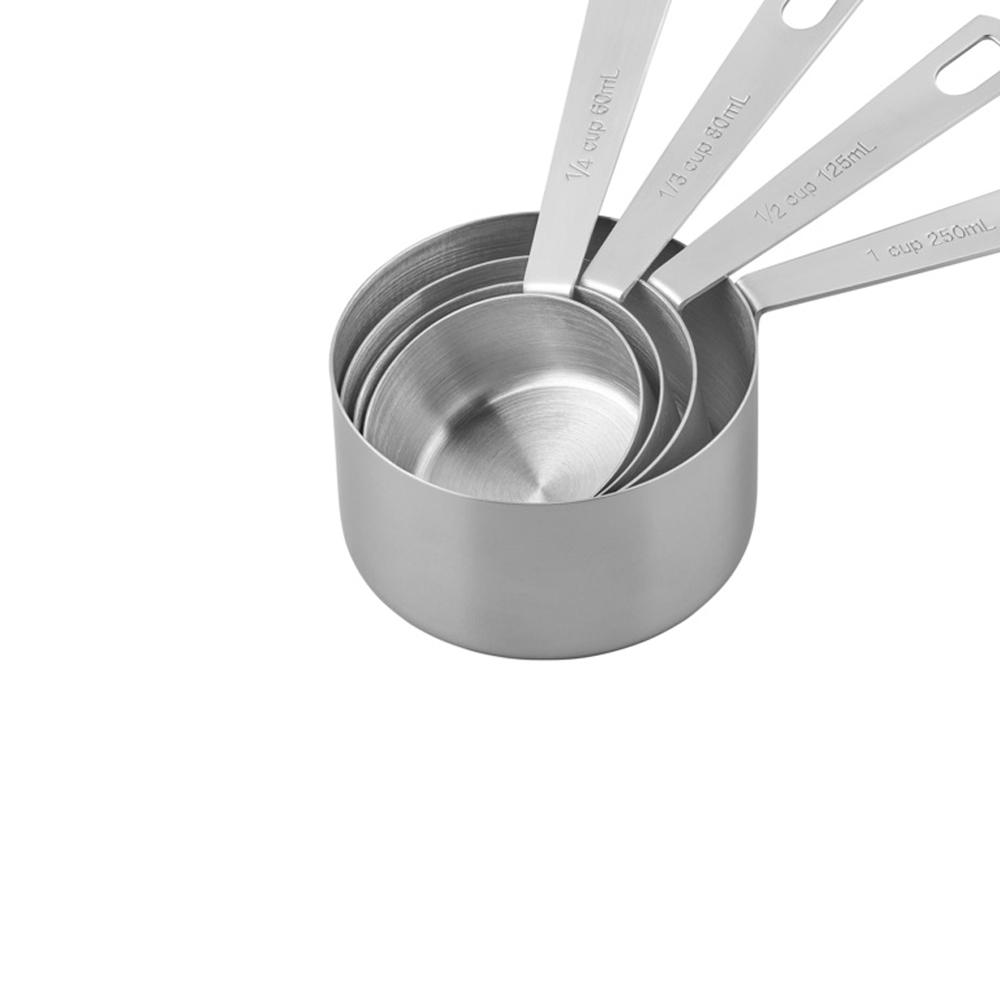 Tala Stainless Steel Measuring Cup (Pack of 4)