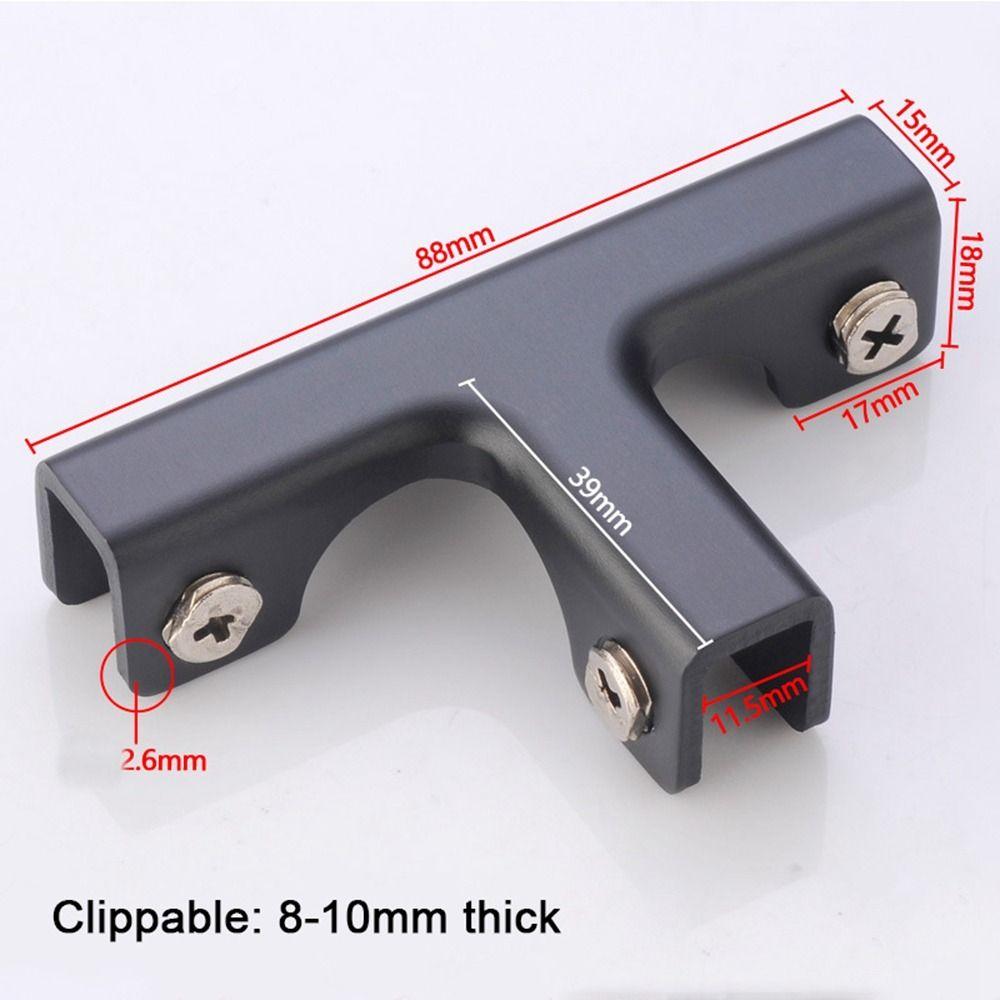 Усиленный угловой профиль Угловая накладка Уголок из алюминиевого сплава Защита угла Новая клипса для стекла Стекло