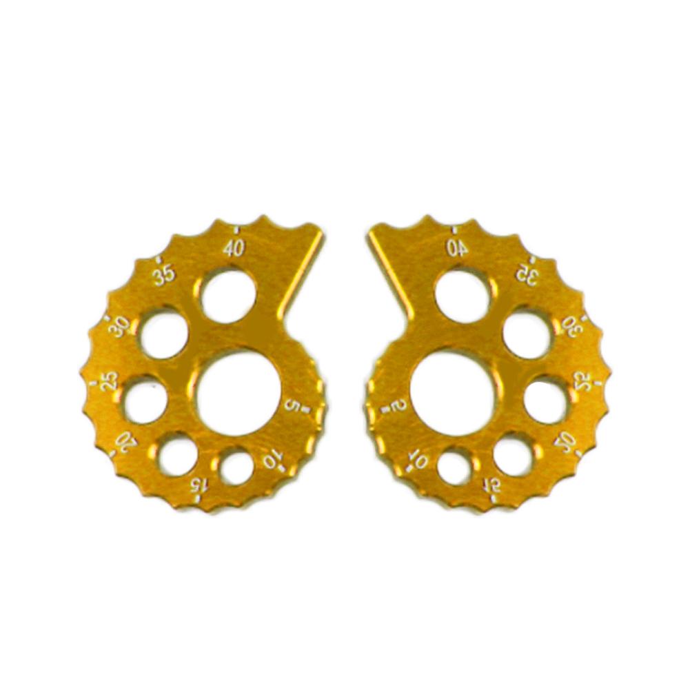 2 шт. детали для мотоцикла регулятор цепи мотоцикла с ЧПУ