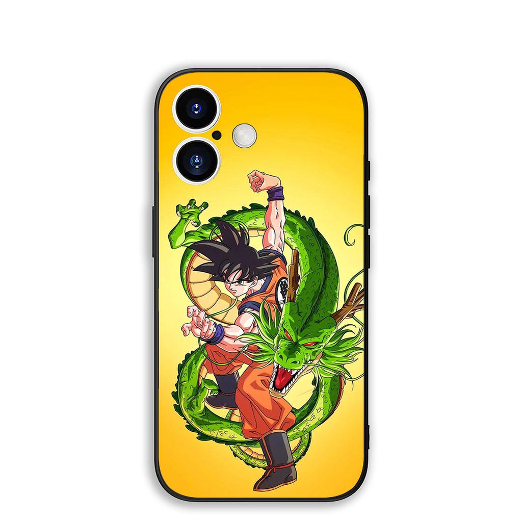 Cover for Apple iPhone 17 16 Plus 13 12 Pro Max Mini X XR Xs ProMax 16E 15+ 17+ Air Phone Case Dragons Gokus Balls Gogeta Super