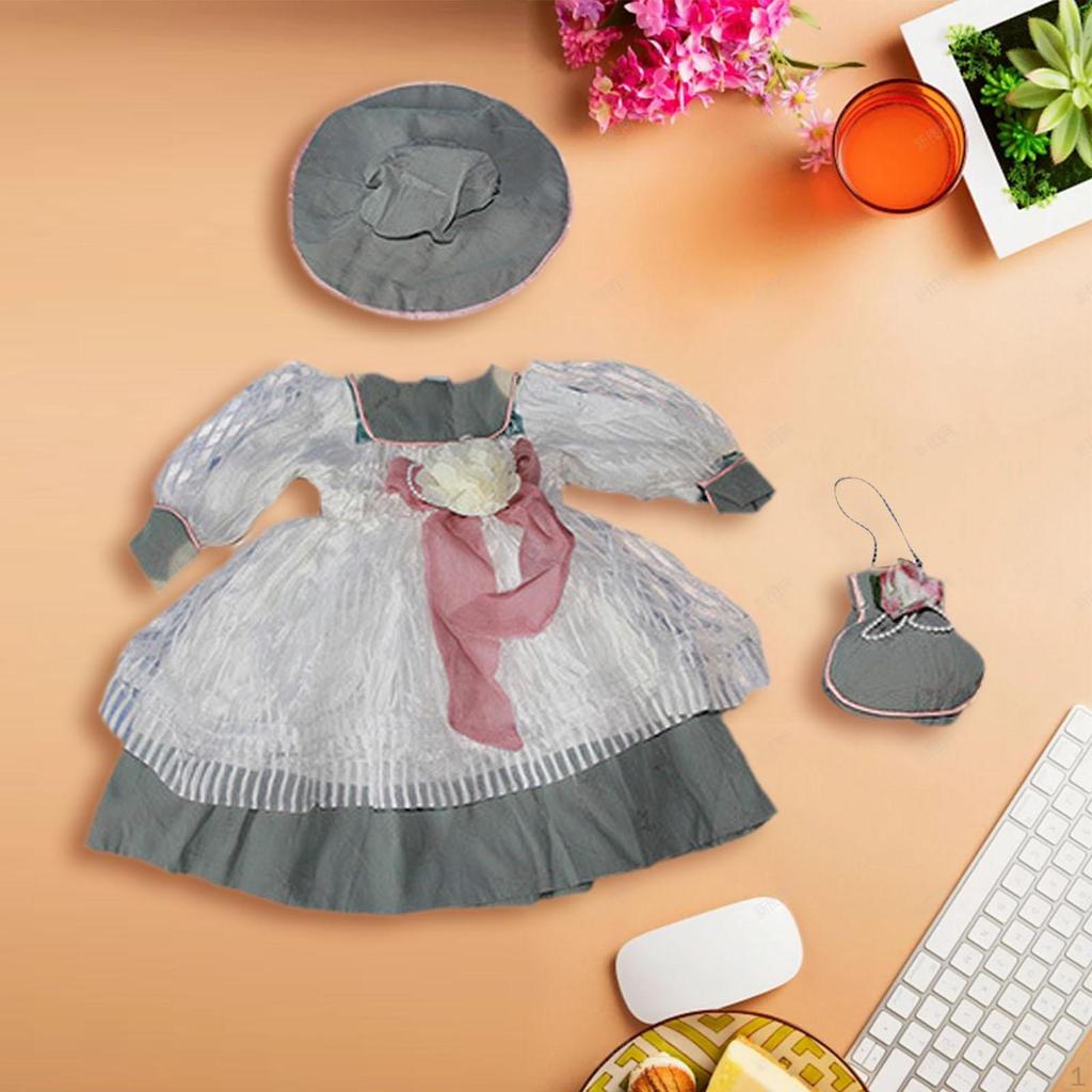 1/3 Керамическая кукла платье костюмы удобный кулон воображение мода одежда наряд