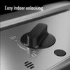 Deli AL220 Smart Fingerprint & Face Recognition Glass Door Lock CN plug (adapter included)