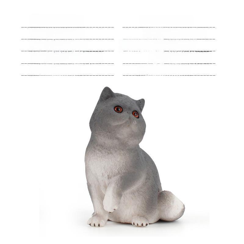 Детский набор игрушек «Черно-белый котенок» — китайские сельские украшения в виде кошечки