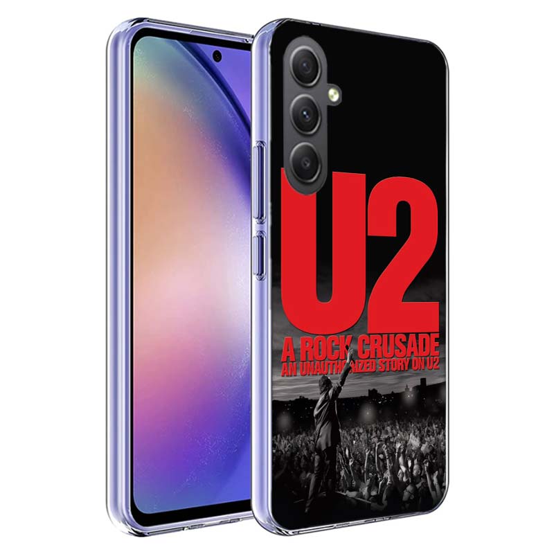 Чехол для телефона Band U2 для Samsung A17 A37 A57 A07 A16 A26 A36 A56 A06 A02S A12 A22 A32 A52S A04S A14 A24 A34 A54 A03 A13 A33 A53 Ga