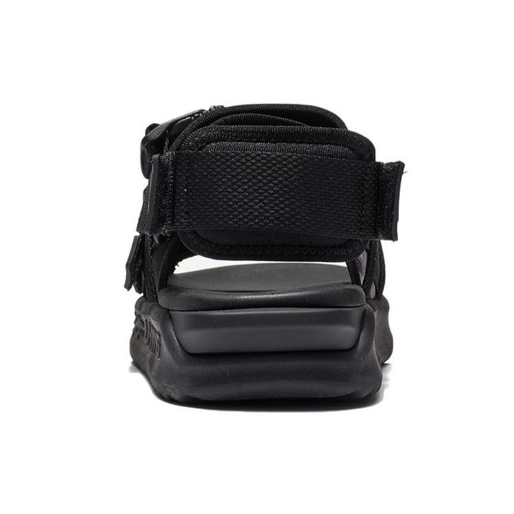 Li Ning Trendy Casual Beach Sandals Men Shoes Black Gray AGUS009-3