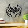 1pc Metal Wall Art Spider Design Unique Spider Wall Decor for Indoor & Outdoor Stylish Wall Hanging Ideal Gift Option