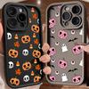 Тыква Хэллоуин Счастливый Мягкий Силиконовый Чехол Для iPhone 17 Pro 14 15 Plus 11 12 13 16 E Pro Max Чехол 17AIR Ударопрочный Чехол Для Телефона