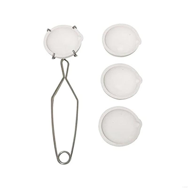 Набор жаропрочных тигельных чаш и щипцов для литья при экстремальных температурах