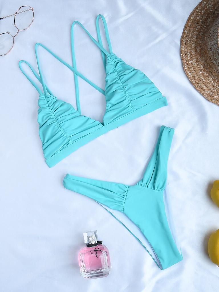 Бикини с эффектом пуш-ап, сексуальный комплект бикини, женский купальник, женский розовый купальник, бразильский купальник-бикини, купальный костюм, пляжная одежда