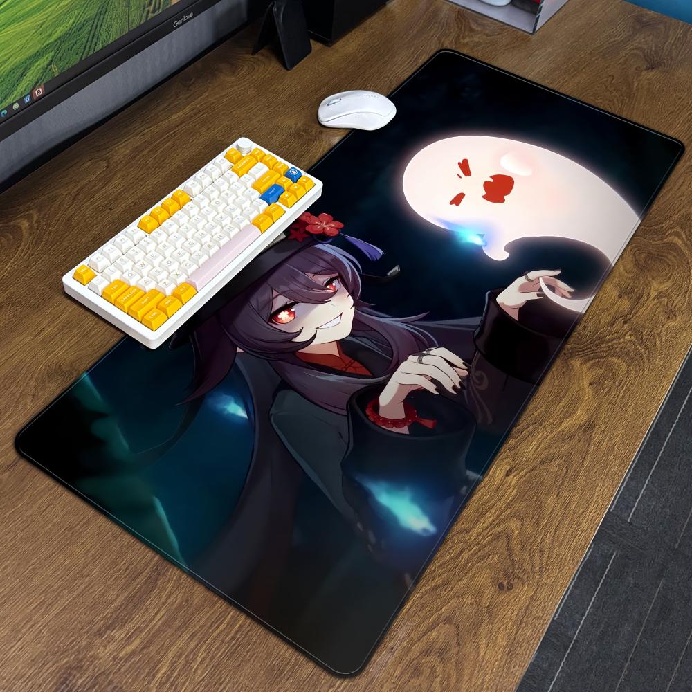 Genshin Impact Hu Tao Mouse Pad XXL Computer Accessories Large Keyboard Laptop Table Pad The New Product Gamer Gaming