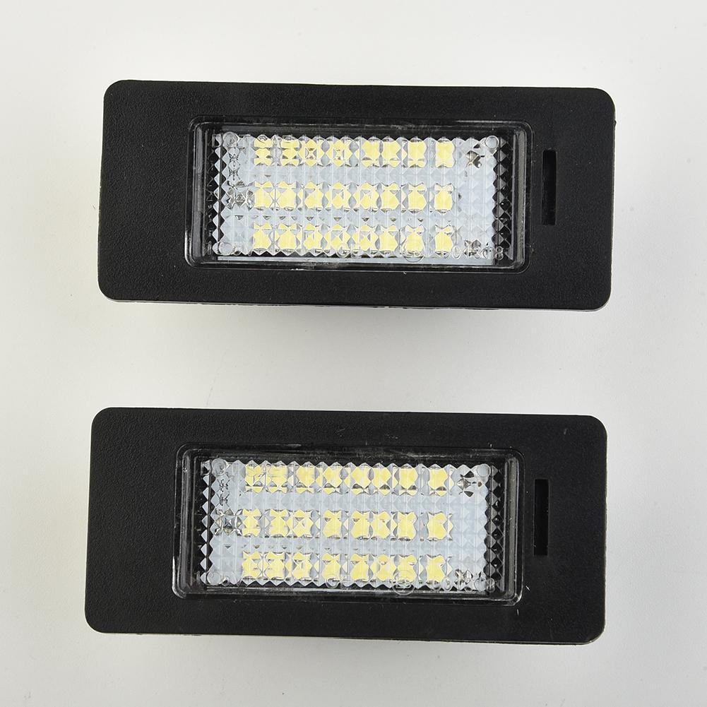 2x Cars Accessories LED License Plate Light Bulb For BMW E90 E92 E39 E60 E61 M5 E70 LED Light Interior