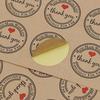 10 шт. крафт-бумага Love Thank You выпечка уплотнительная паста упаковочные этикетки декоративные наклейки