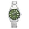 Edifice Analog Stainless Steel Green Dial Quartz EFV-160D-3A 100M Men's Watch