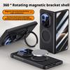 Для Huawei Mate X7 X6 X5 Чехол Приятный для кожи Матовый Магнитный Вращающийся на 360° Держатель Складной Шарнир Защита Линзы Жесткий Чехол Обложка