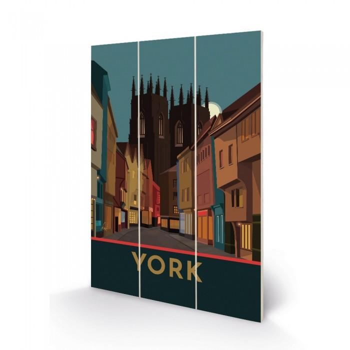 Миниатюрная деревянная табличка Джорджина Уэстли Йорк