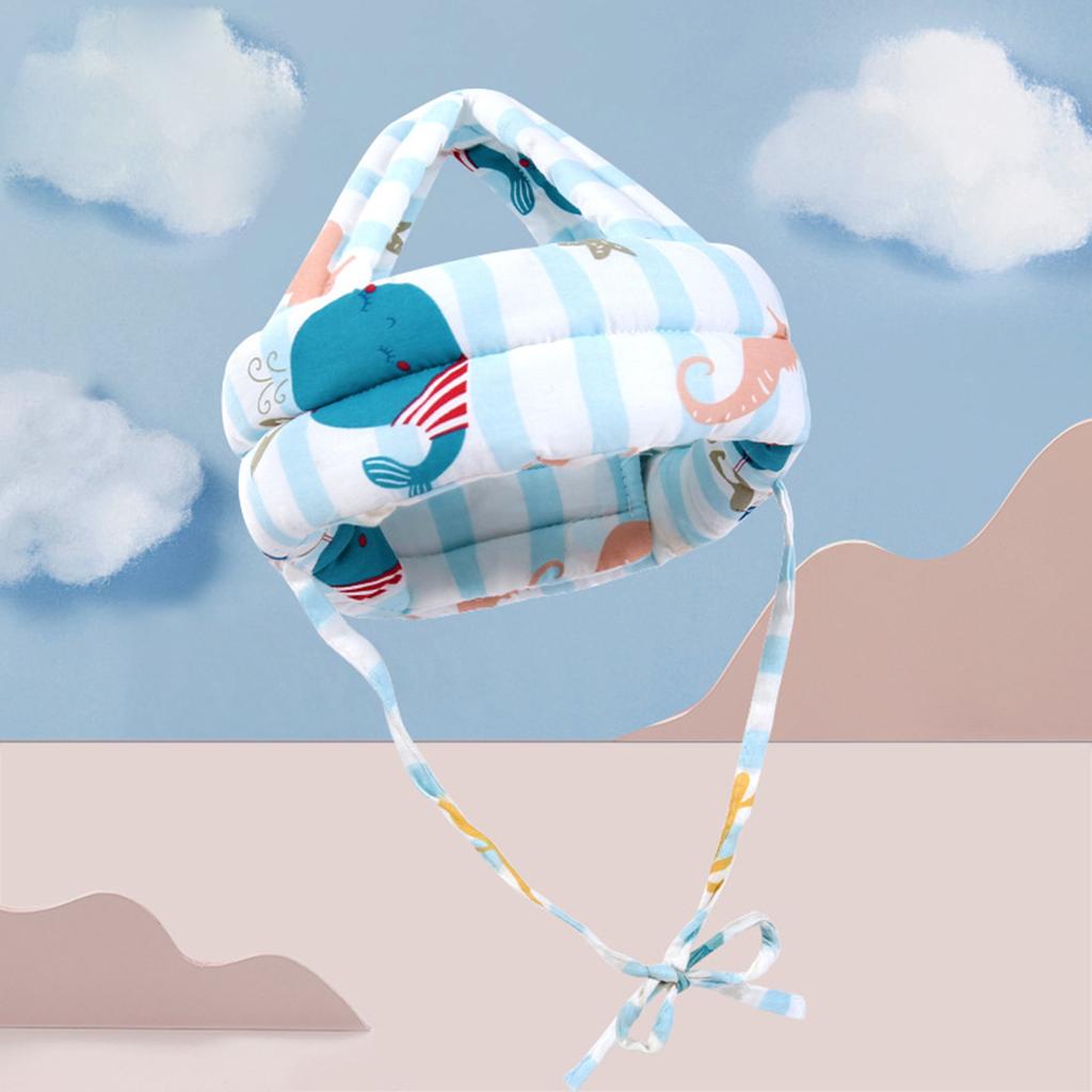 Защитный шлем для новорожденных мальчиков и девочек, небьющаяся шапка