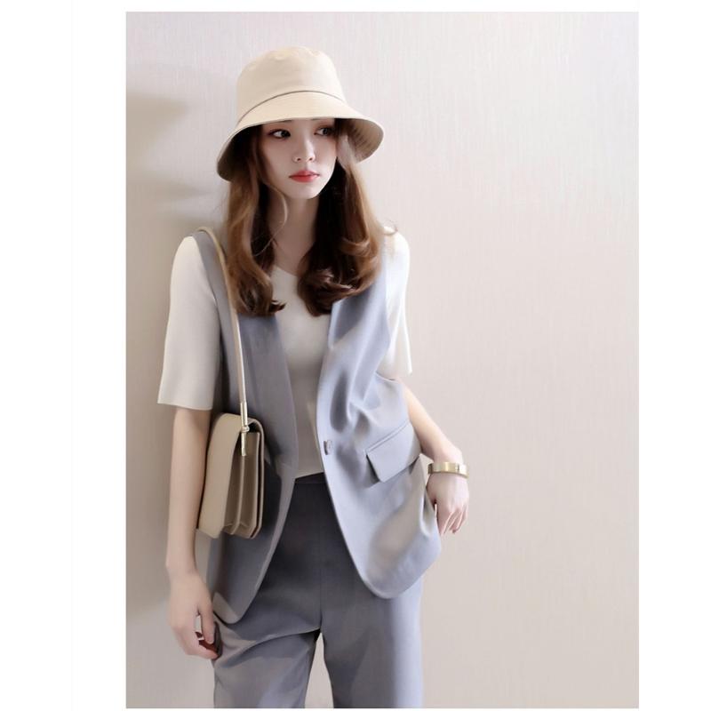 Топ без рукавов уникального дизайна, идеально подходящий для жилета для молодых профессиональных женщин