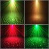 Sound Activated Party Lights,Disco DJ Lights Strobe Light Rave Stage Light Projector Effect Club Light With Remote Control for Home Parties Show