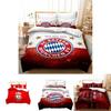 Роскошный 3D Комплект Постельного Белья с Цифровой Печатью для Футбольных Фанатов Оптовый Комплект Постельного Белья для Футбольных Энтузиастов