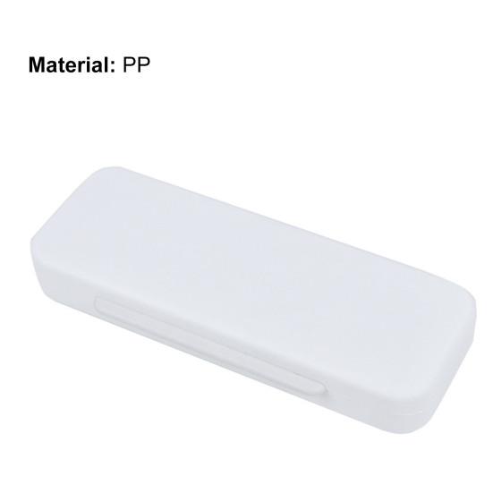 Wear-resistant Pencil Case Smooth Edge PP Large Capacity Portable Pen Box for School