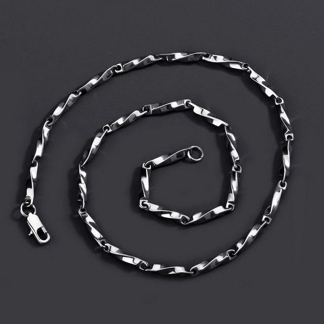 Unisex Copper Alloy Necklace Electroplated Durable Non-Fading Jewelry Sweater Chain Personalized Fashion Accessory