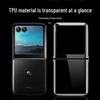 Прозрачный чехол с полной защитой для складных Motorola Razr