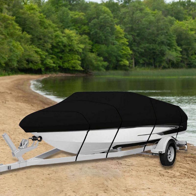 Boat Covers 190T Oxford Cloth Dinghy Cover For Winter Heavy Duty Dinghy Protection Supply Ship Accessories Fishing Marine