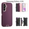 Прочный магнитный чехол для Samsung Galaxy A36 | Вращающаяся на 360° подставка + Противоскользящий ТПУ+ПК | Ударопрочная крышка для Galaxy