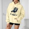 Women's Fashion Casual Long Sleeve Loose Printed Sweatshirt