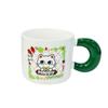 Cute Cartoon Cat Ceramic Cup Girls Mug with Lid Spoon Household Gift Box Water Cup High looking Gift