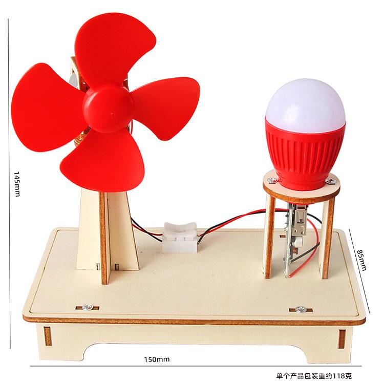 Stem Kids Наука Физика Ручная сборка DIY Набор Игрушка Экспериментальные Материалы Для Ученика Классный Проект Покрываемые Краской Подарки Для Детей