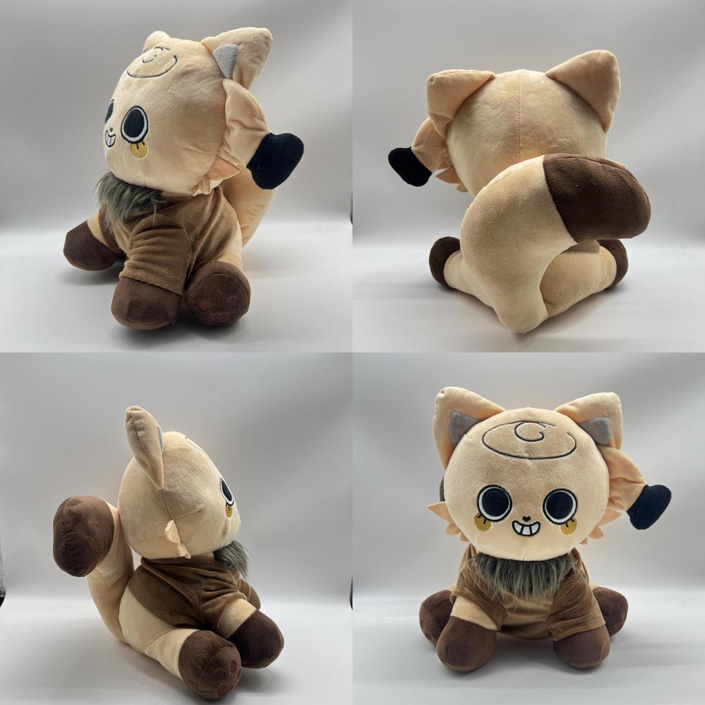 Плюшевая игрушка-кошка Dandys World с мягким коротким ворсом для детей и взрослых