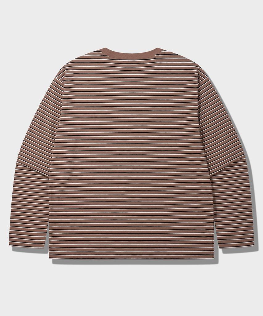 JEEP Multi-Stripe Long Sleeve T-Shirt (Jq5Tsu021Br)