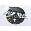 710 Trapstar London 2025 Лето Новая Высококачественная Хлопковая Круглая Горловина Свободная Футболка Большого Размера Для Мужчин и Женщин Парная Футболка