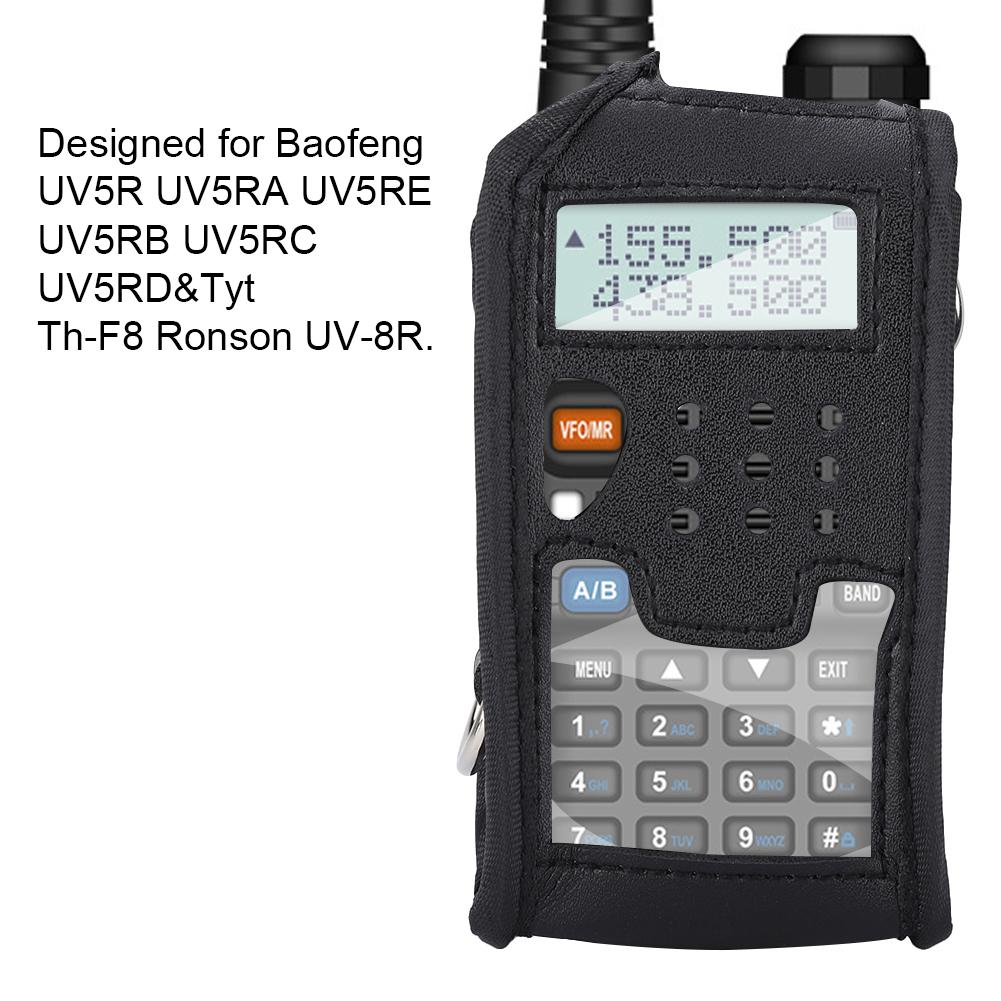 Кожаный чехол для рации BAOFENG UV-5R UV-5RA Plus UV-5RE Plus UV-5RB