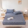 2024 Новый однотонный флисовый матрас Tafu класса А, зимний утолщенный теплый молочный флис, все включено, чехол для матраса от пыли