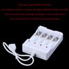 Usb Output Battery Charger 4 Slot Adapter For Aa / Aaa Battery Quick Charge